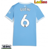 Manchester City Marc Guehi #6 Replica Home Shirt Ladies 2026-27 Short Sleeve